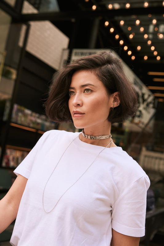 Choker Alma Couro Píton