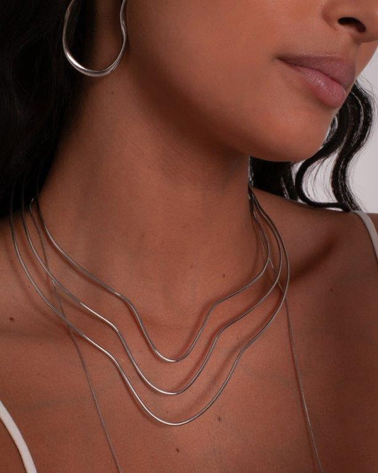 Choker Chipre Prata