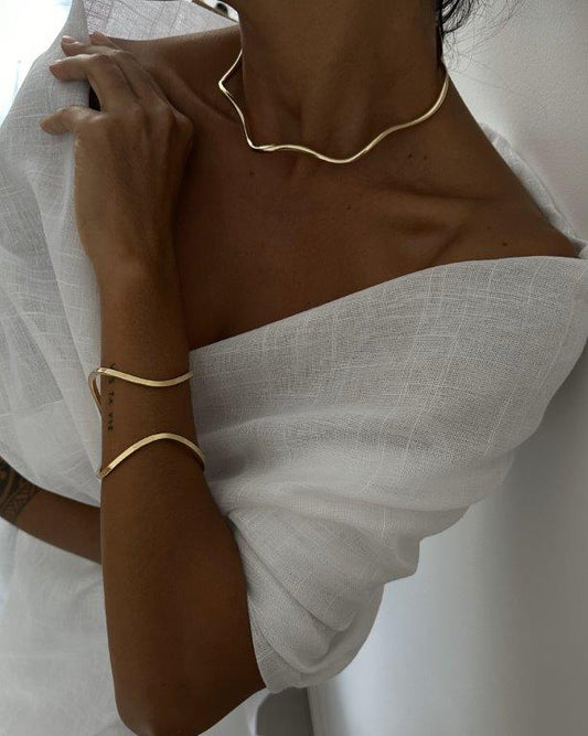 Bracelete Forma Ouro