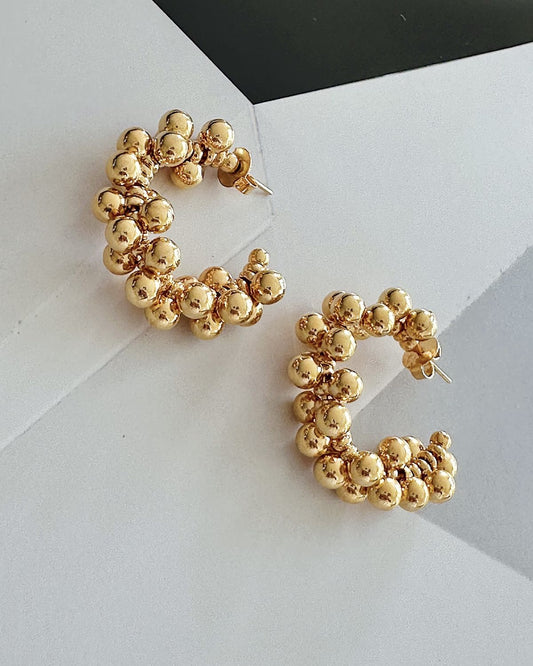 Argola Aster Ouro