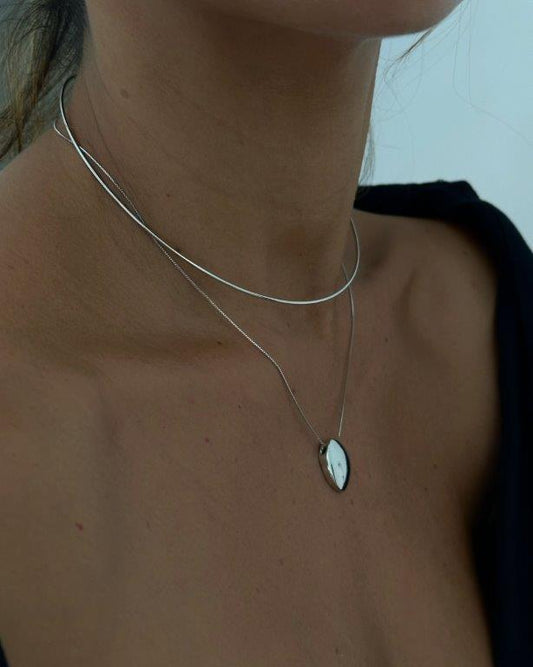 Choker Slim Prata