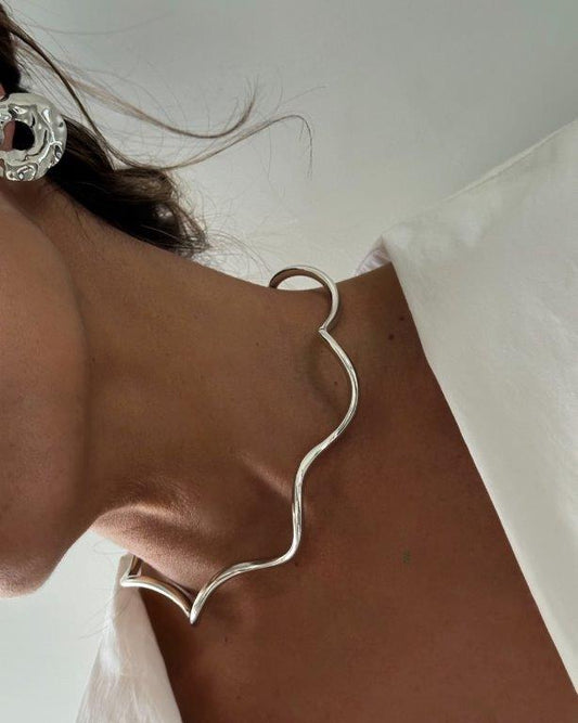 Choker Nura Prata