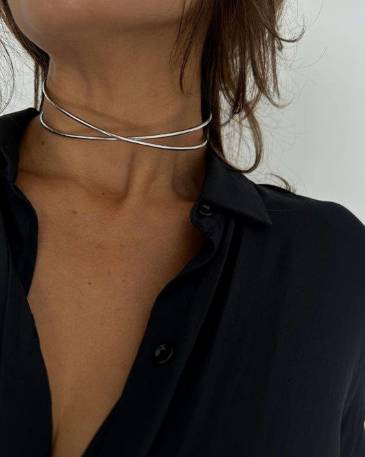 Choker Zahi Prata