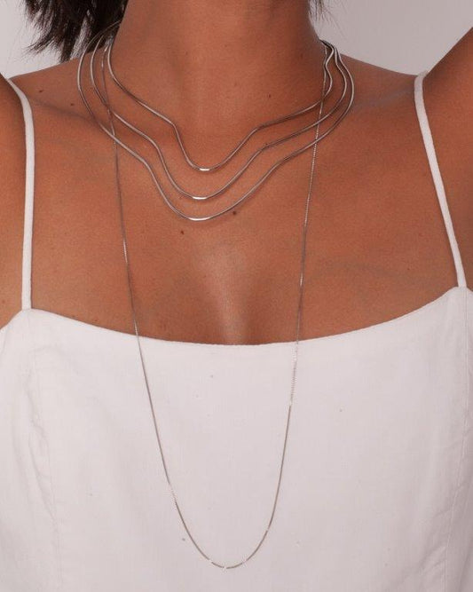 Choker Chipre Prata