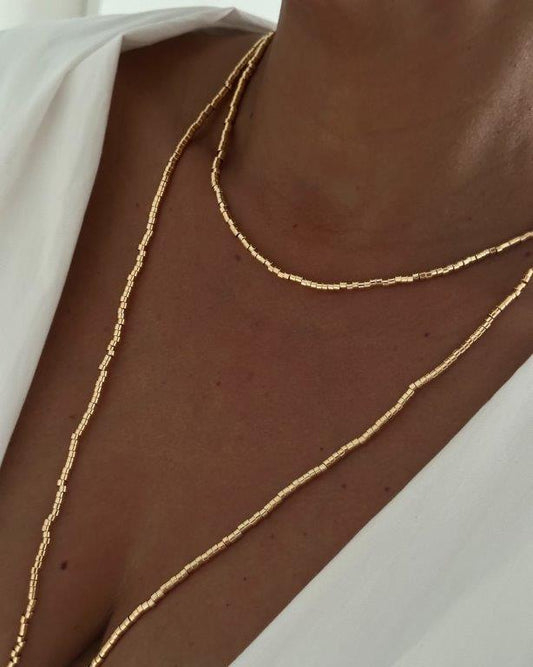 Colar Longo Pari Ouro