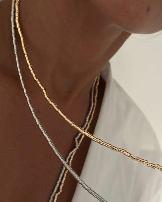 Colar Longo Pari Ouro