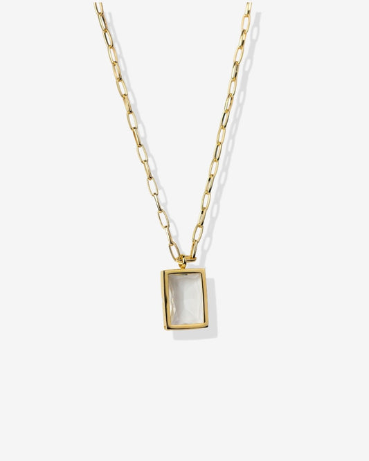 Colar Doja Cristal Ouro