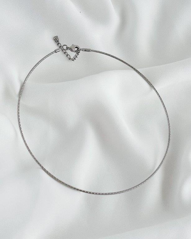 Choker Molina Prata