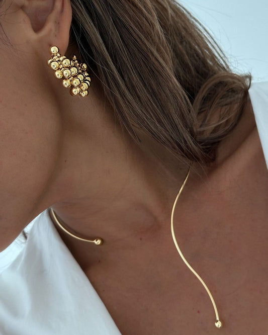 Argola Aster Ouro