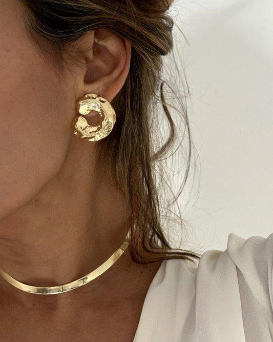Choker Chapa Ouro