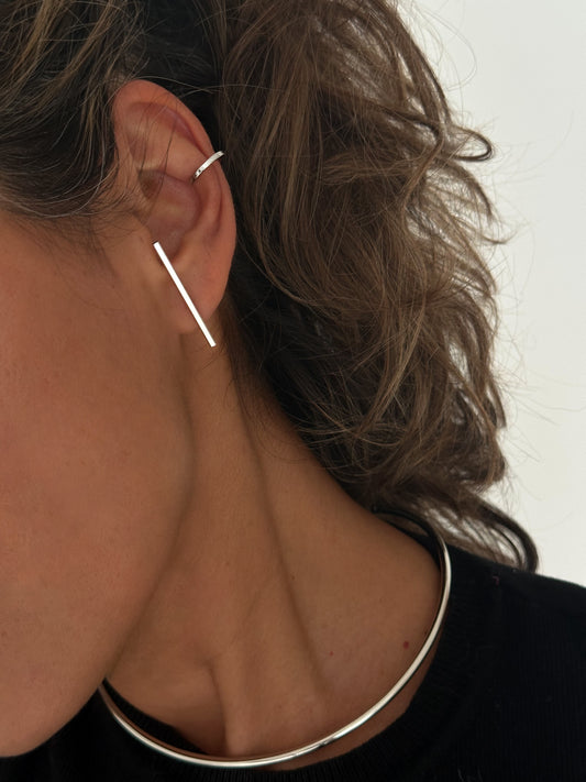 Piercing Fake Linha Prata