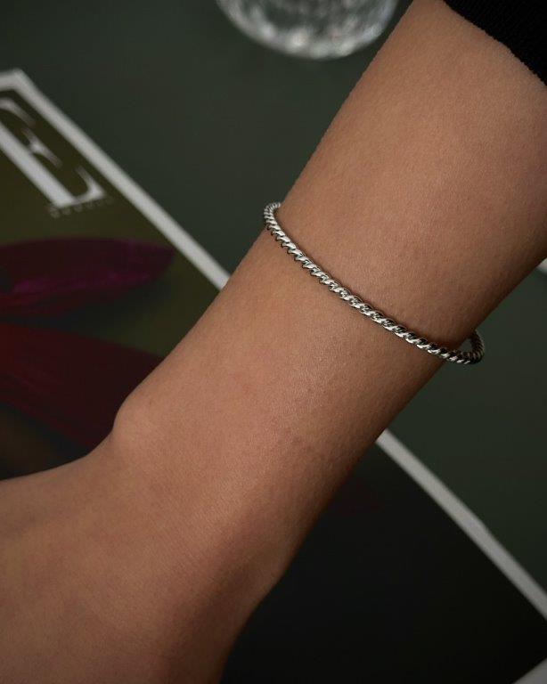 Bracelete Greta Prata