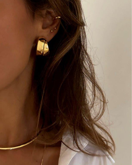 Argola Marie Ouro