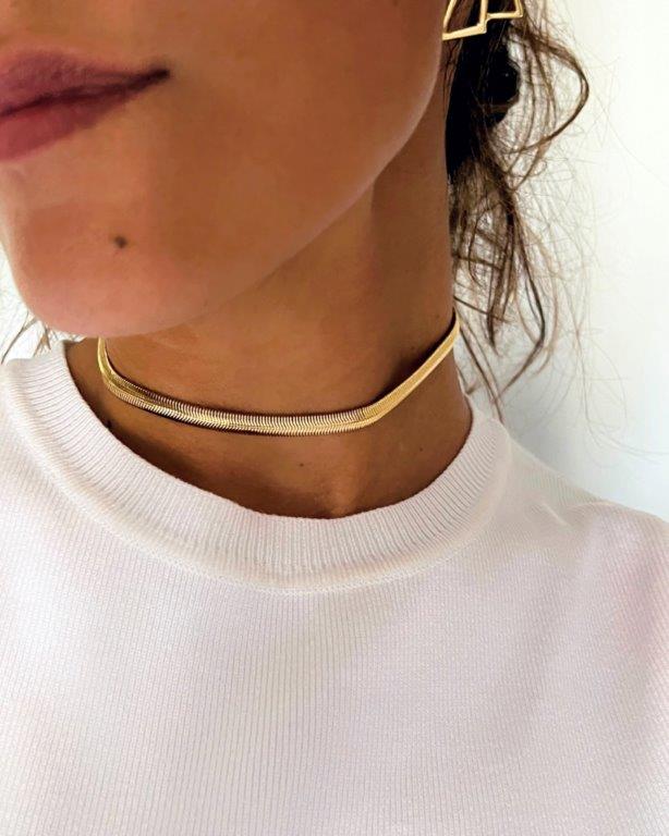 Choker Mari Ouro