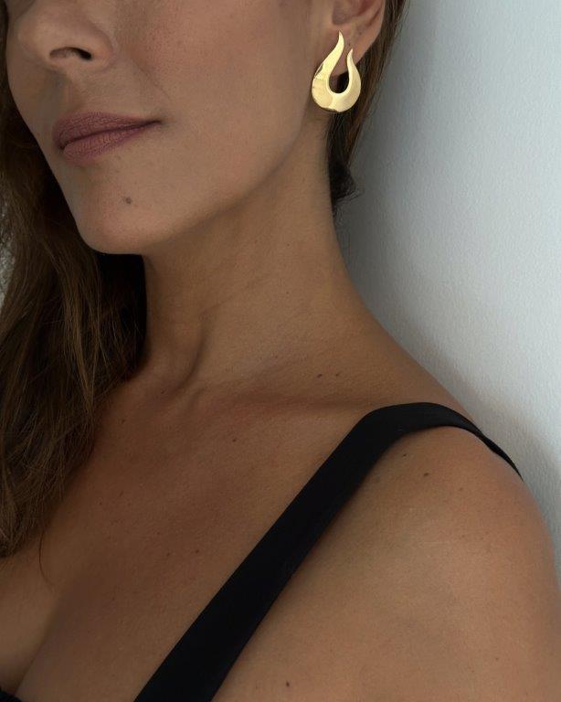 Brinco Hazel Ouro