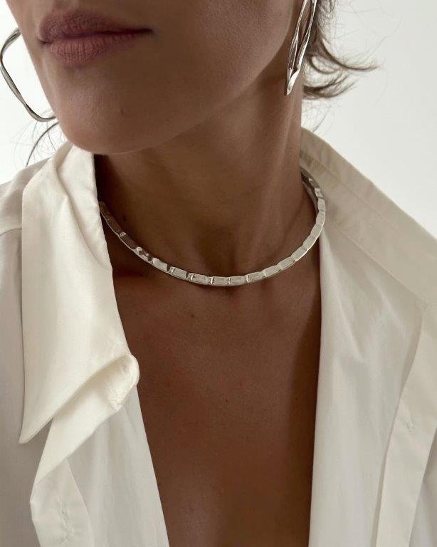 Choker Norah Prata