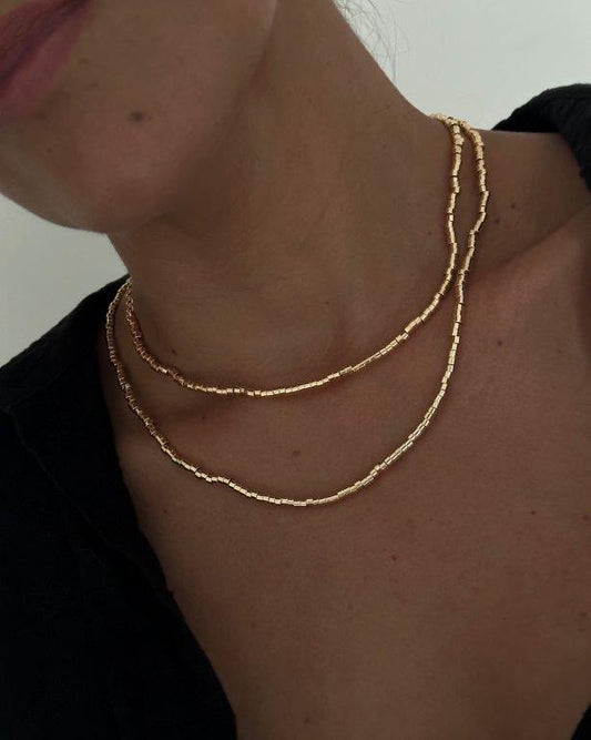 Colar Longo Pari Ouro