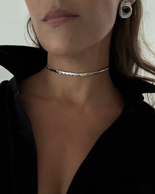 Choker Lié Prata