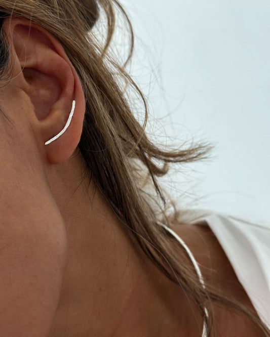 Ear Cuff Raz Prata