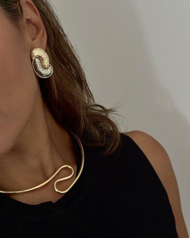 Brinco Pilar Ouro