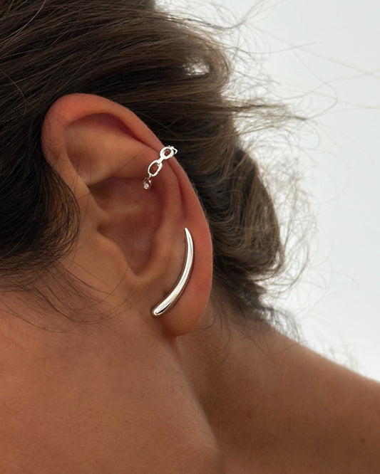 Piercing Helo Prata
