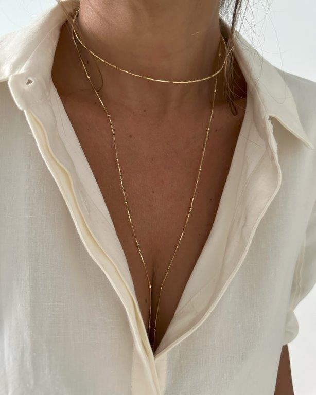 Colar Longo Nina Ouro