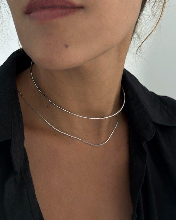 Choker Molina Prata
