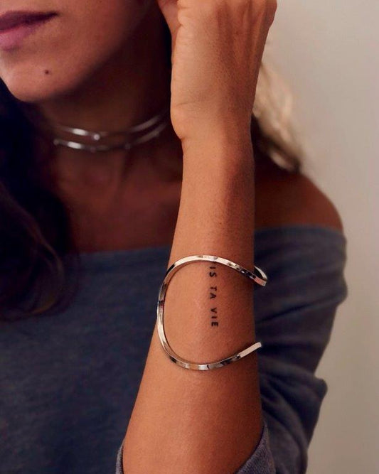 Bracelete Forma Prata