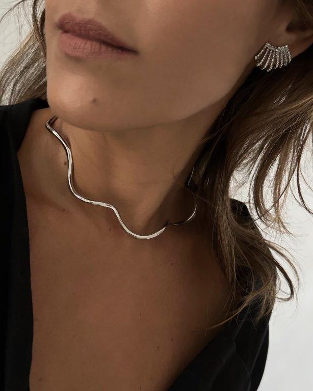 Choker Nura Prata
