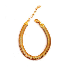 Pulseira Flexível Folheado