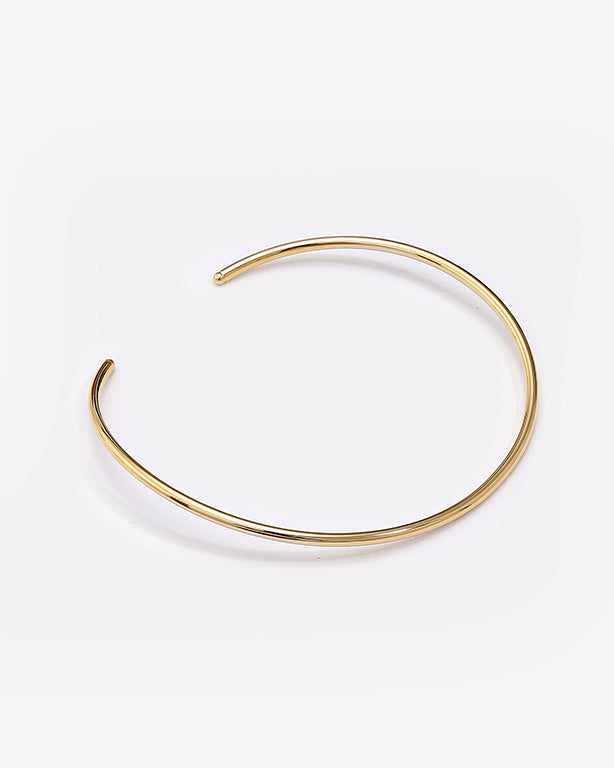 Choker Tubo Ouro