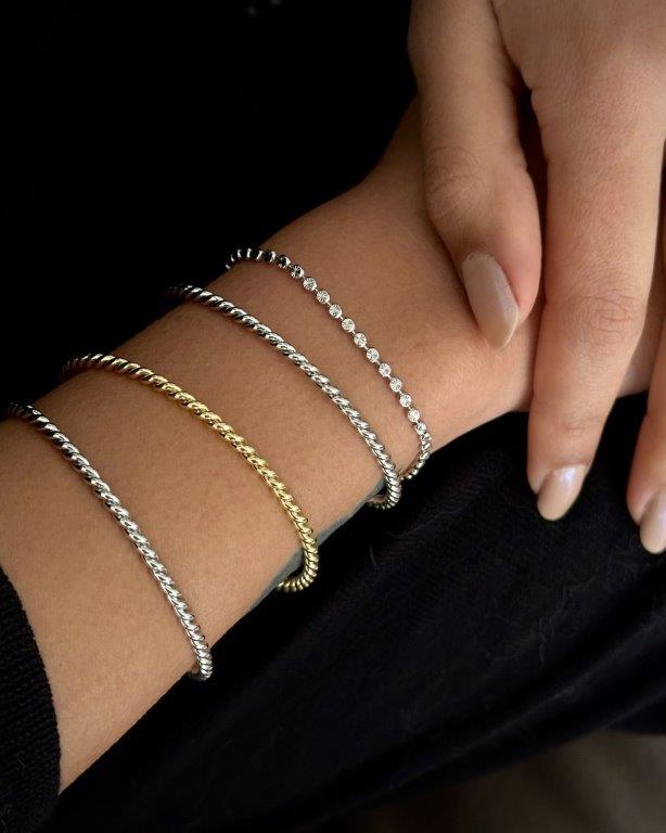 Bracelete Greta Prata