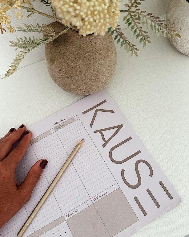 Planner + Adesivo  Kause