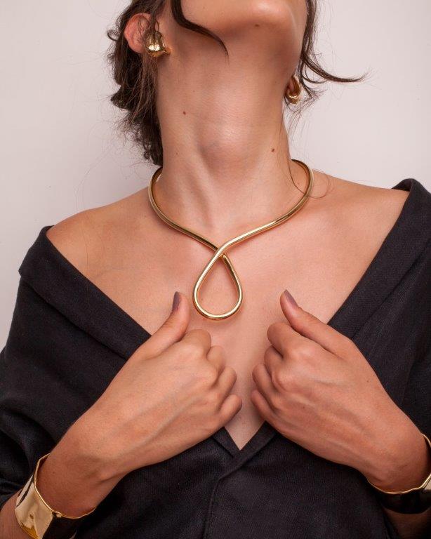 Choker Bally Ouro