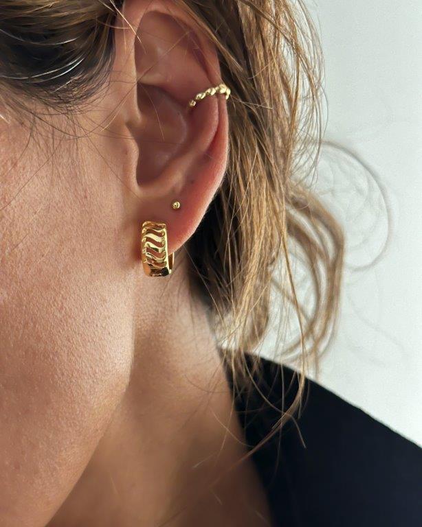Argola Zoe Ouro