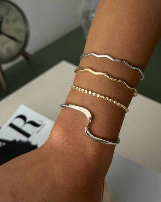 Bracelete Neva Prata