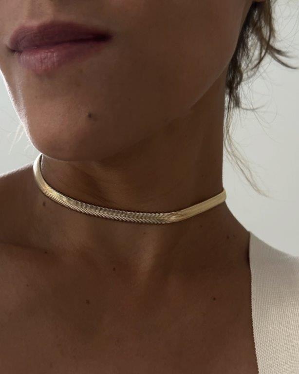 Choker Mari  Ouro