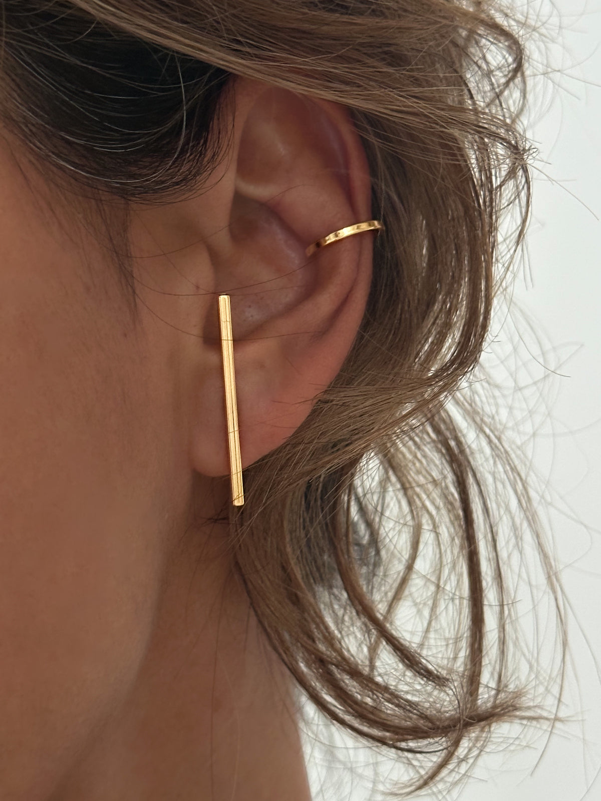 Piercing Fake Linha Ouro