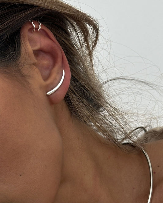 Ear Cuff Elli Prata