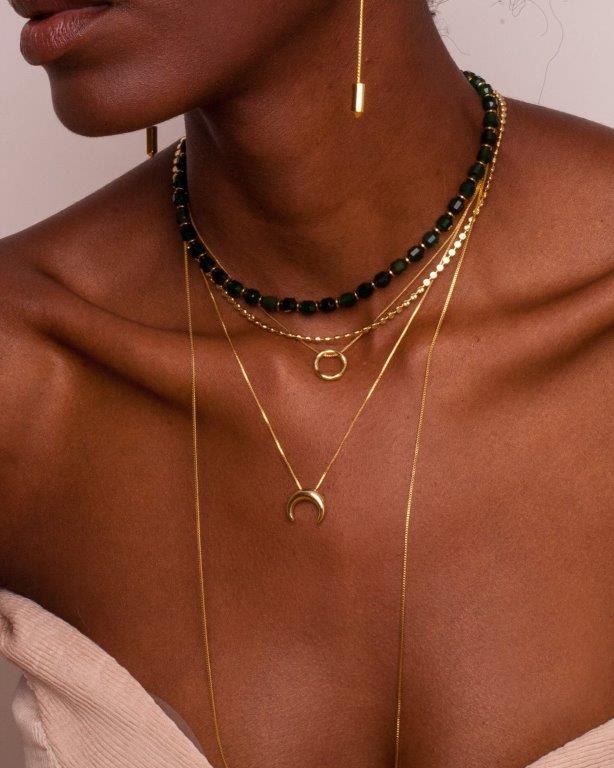Colar Luna Ouro