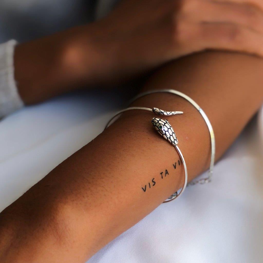 Bracelete Cobra Ouro