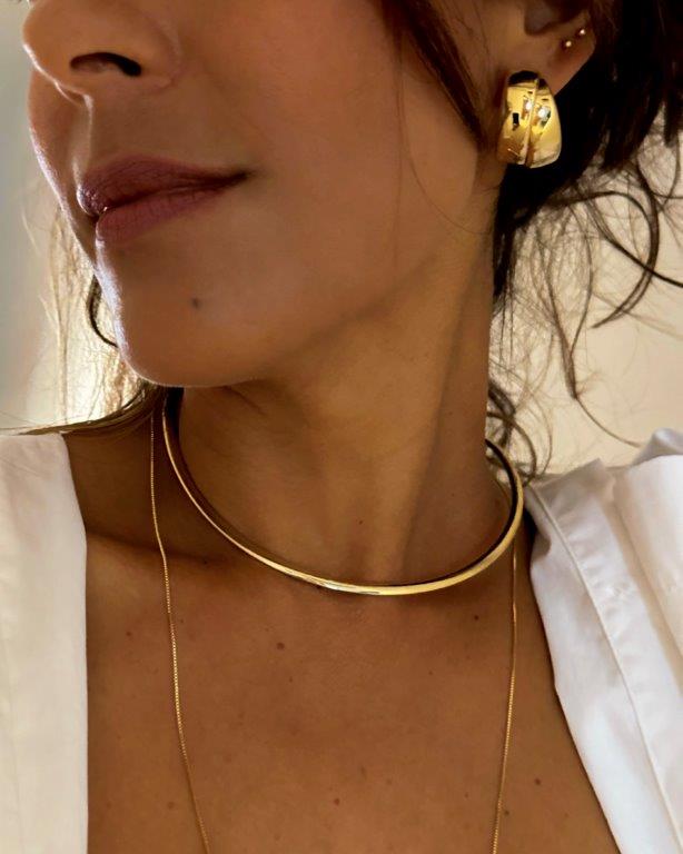Argola Marie Ouro