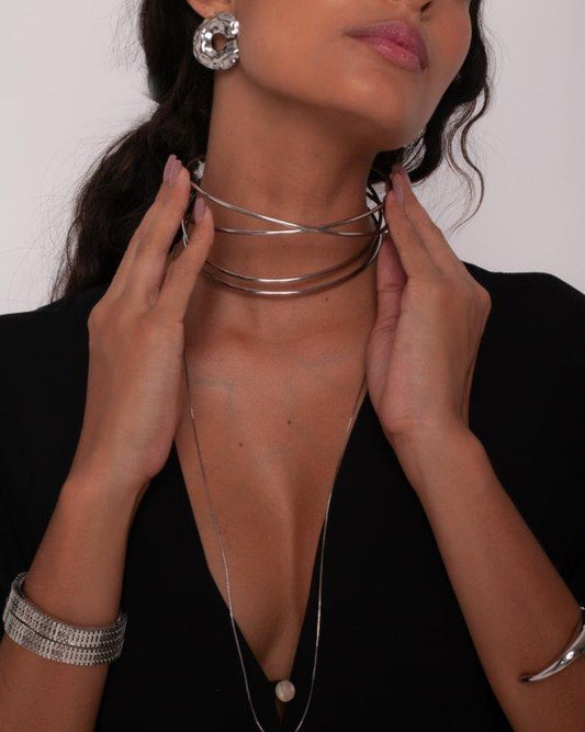 Choker Ester Prata