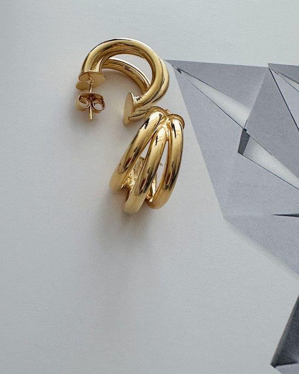 Argola Pepa Ouro