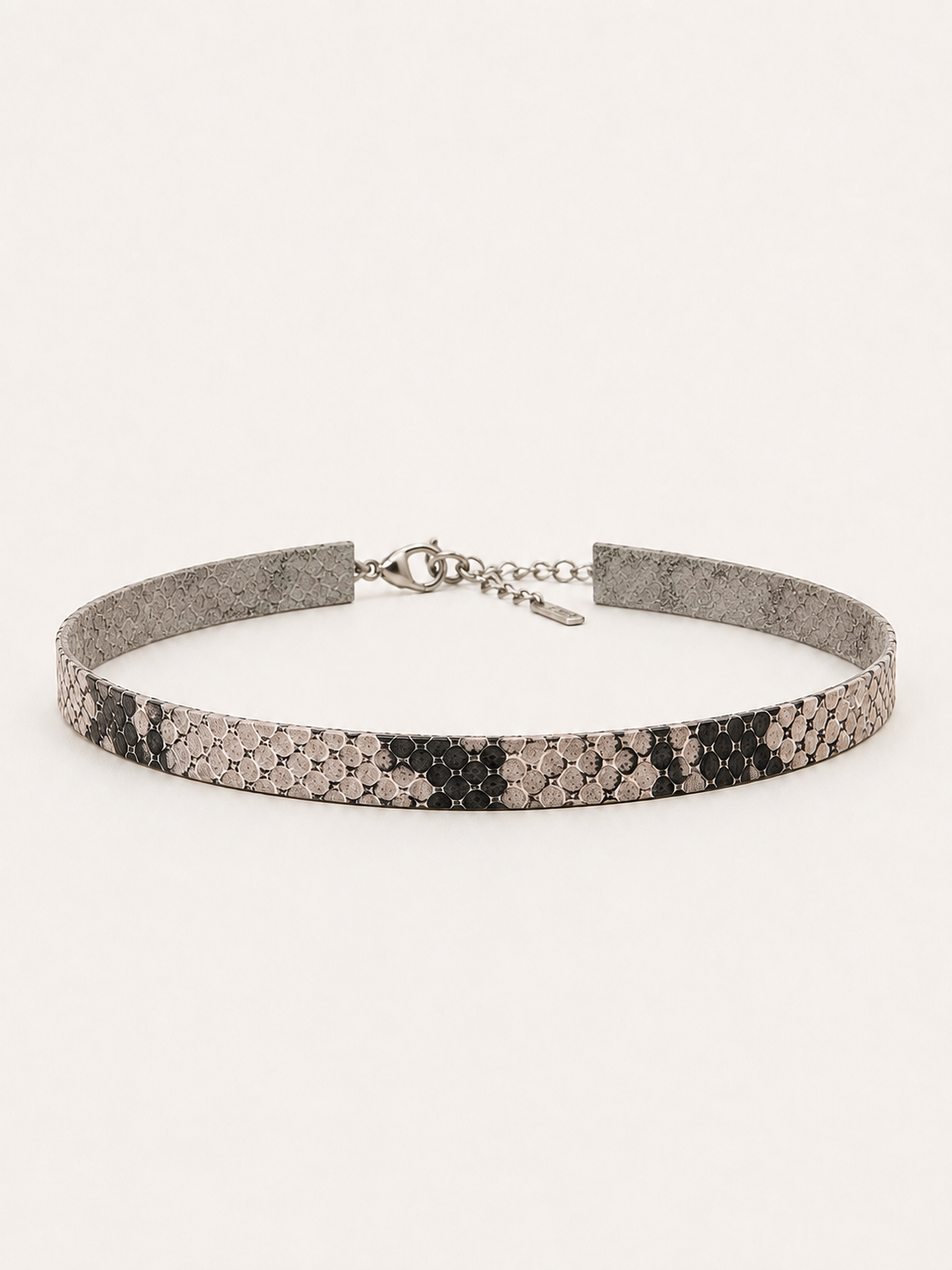 Choker Alma Couro Píton