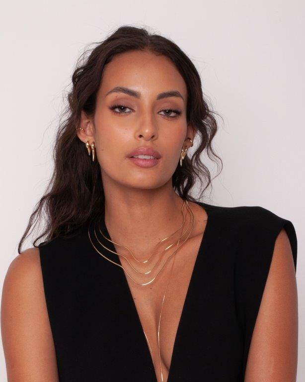 Choker Chipre Ouro