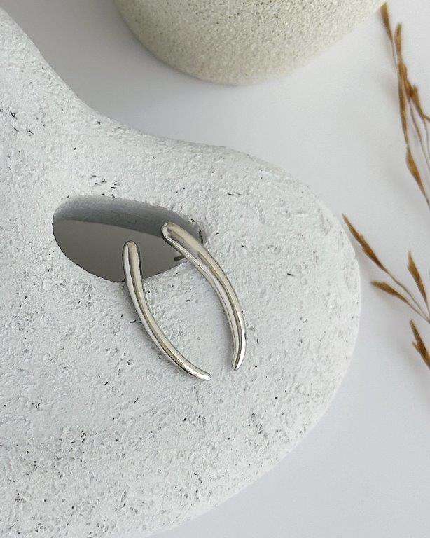 Ear Cuff Elli Prata