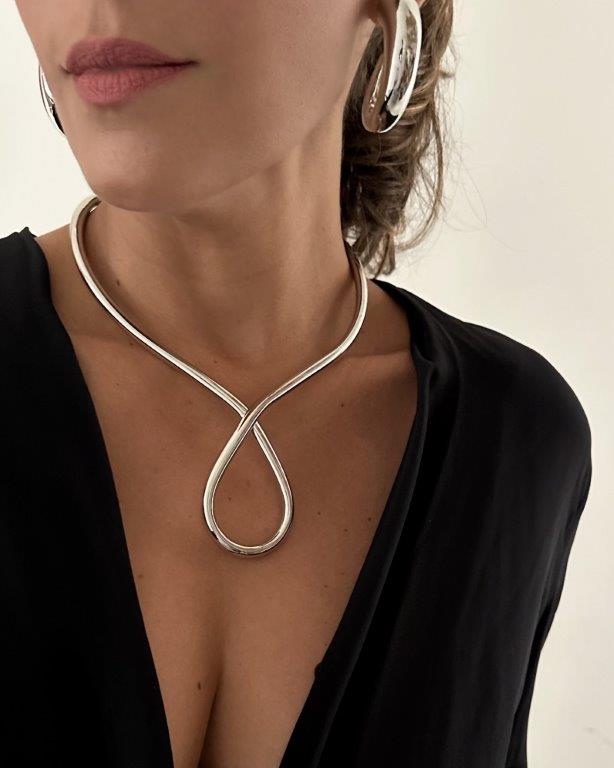 Choker Bally Prata