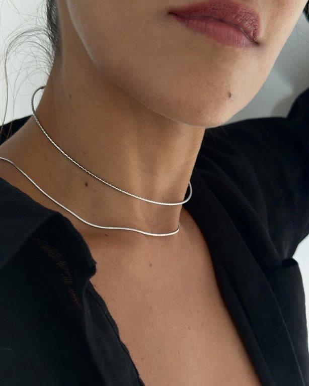Choker Molina Prata