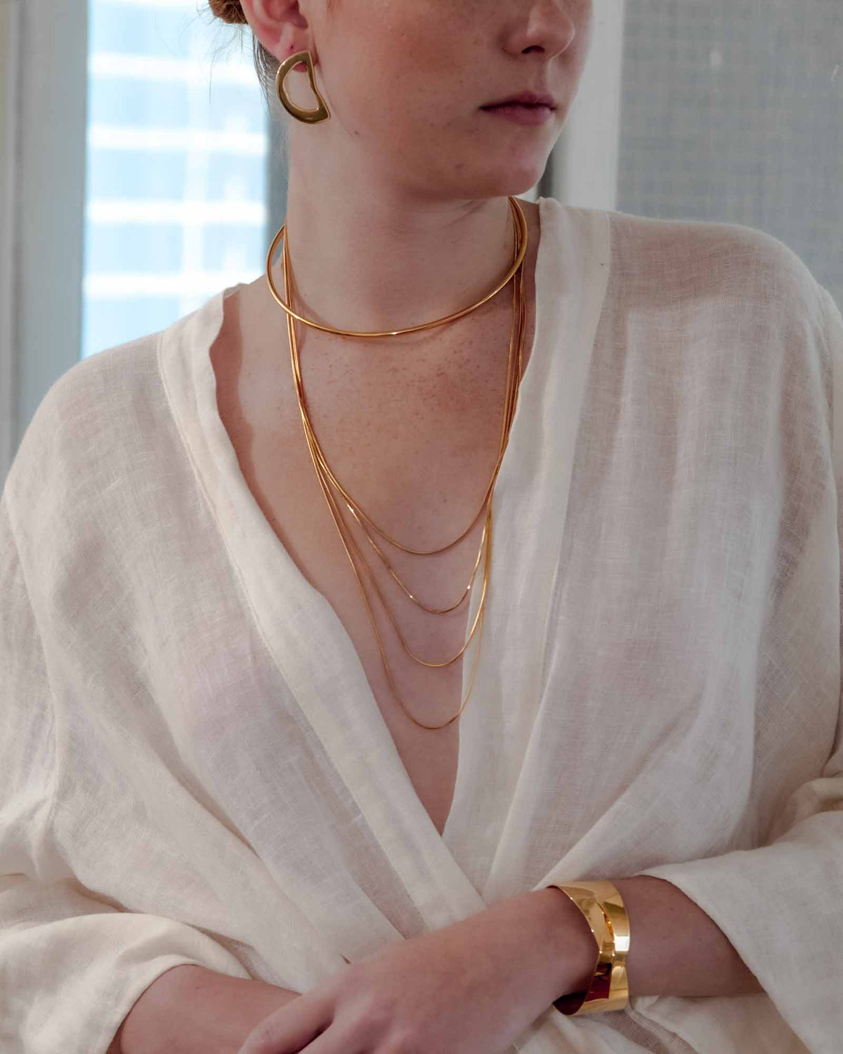Brinco Tilda Ouro